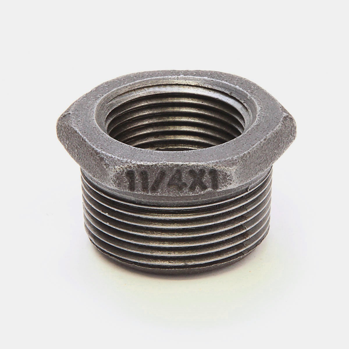 1-¼" to 1" BSP Black Iron Reducing Bush